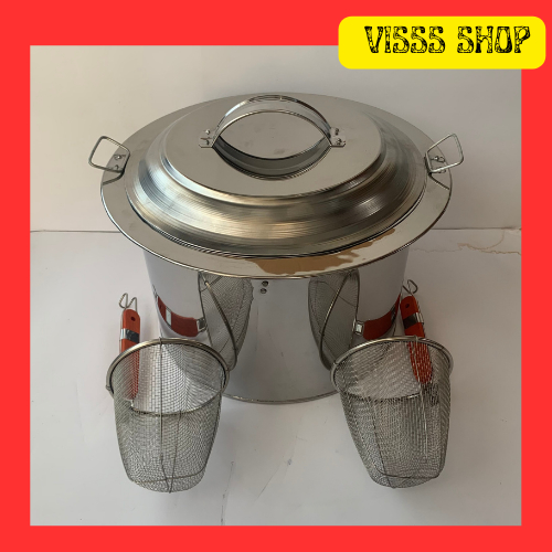 Dandang Mie Kocok Bakso Bulat Bahan Stainless