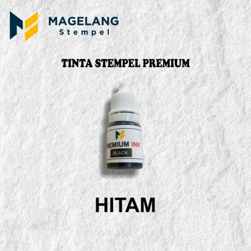 

Tinta stempel warna hitam Premium