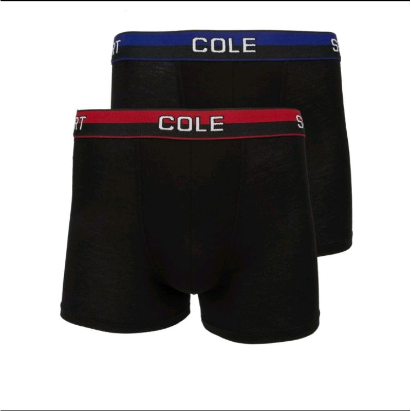 2 PCS CELANA DALAM BOXER COLE/SISA GARMEN/TIDAK CACAT PRODUKSI
