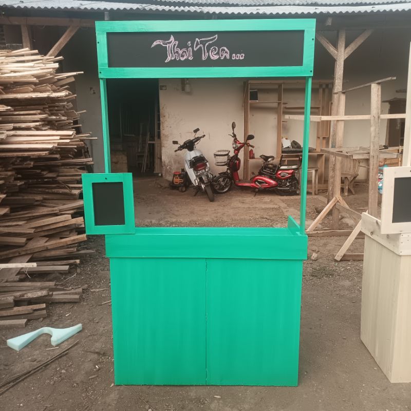 Meja lipat both portable warna toska