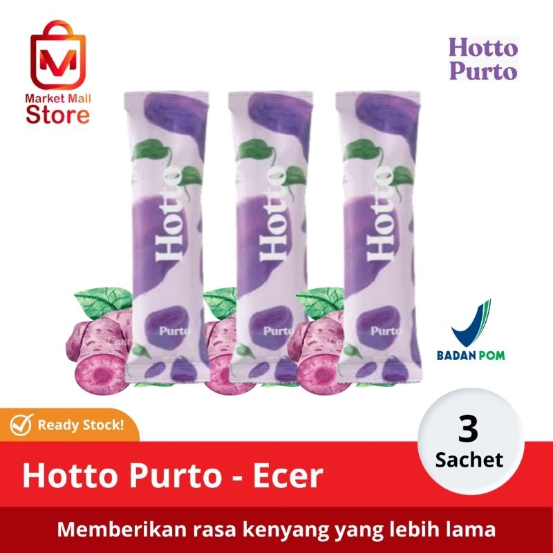 

Hotto Purto Multigrain with Purple Potato Minuman Kesehatan Sereal - Eceran