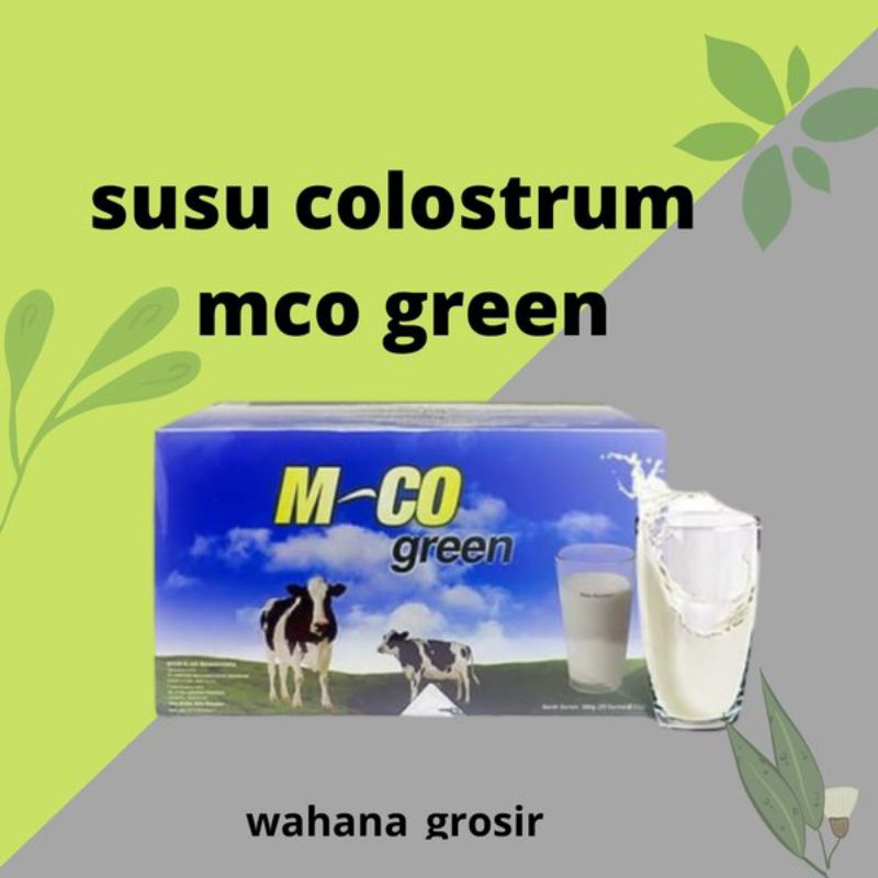 

SUSU COLOSTRUM MCO GREN / SUSU BUBUK M-CO GREEN