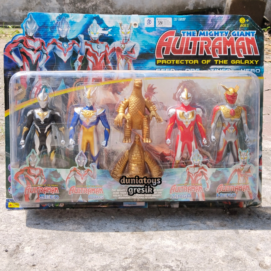Mainan Edukasi Anak Laki Laki Robot Ultraman Giant BP 9567 | Mainan Anak Murah Meriah Bahan Plastik 
