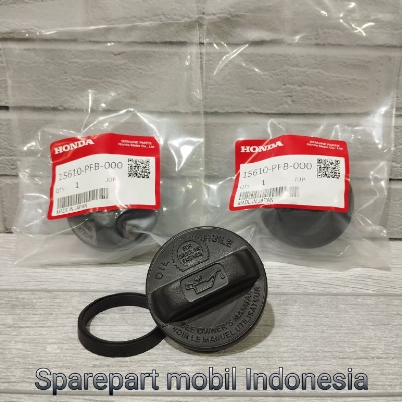 Tutup Oli Mesin Oil Cap Brio Mobilio Freed Original