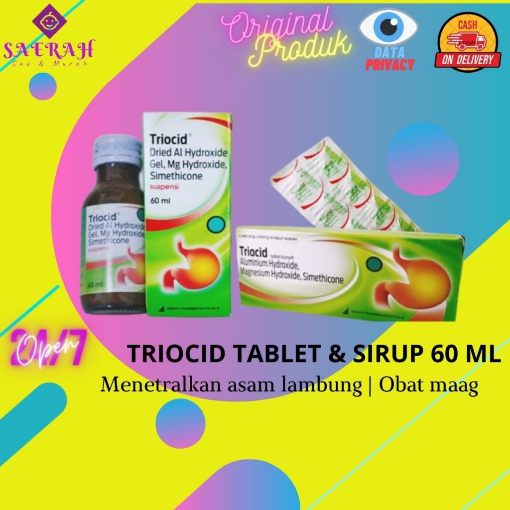 Triocid Strip 10 tablet | Triocid Tablet
