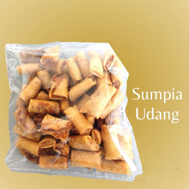 

SUMPIA UDANG | PleasanTasty - Aneka Snack Makanan Ringan Keripik Kerupuk Kue Biskuit Roti Cemilan Camilan Asin Manis Gurih Pedas Enak Lezat