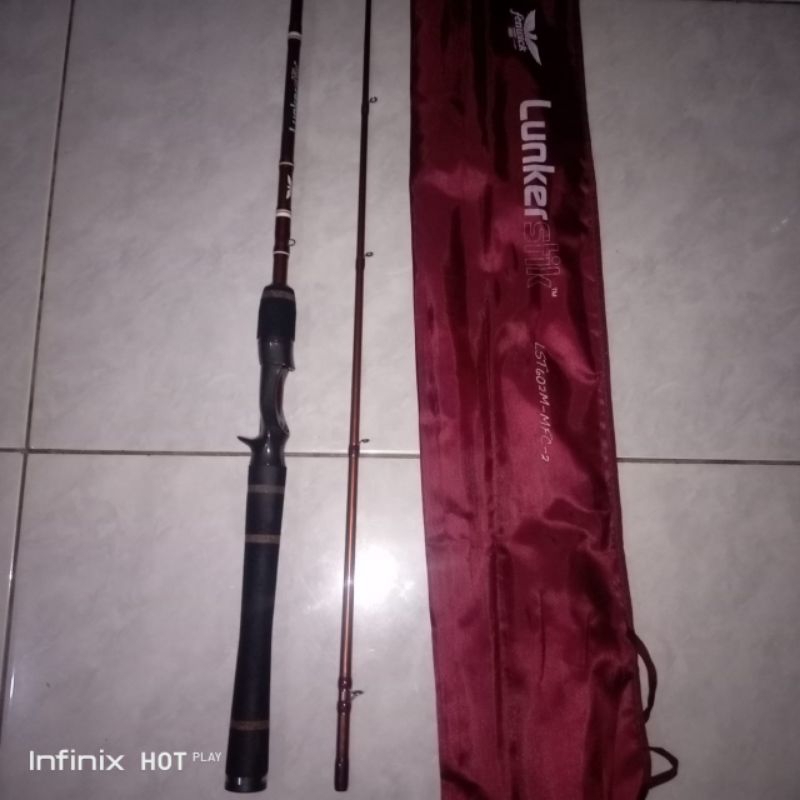 Joran fenwick lunker stik 14 lb