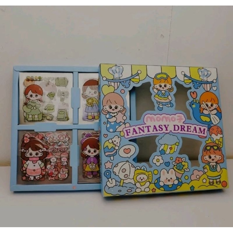 

stiker korea cute momo