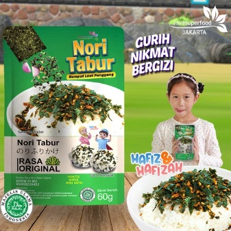 

[☾F59<] Nori Tabur Rumput Laut Panggang - Original 60g Produk Terbaru