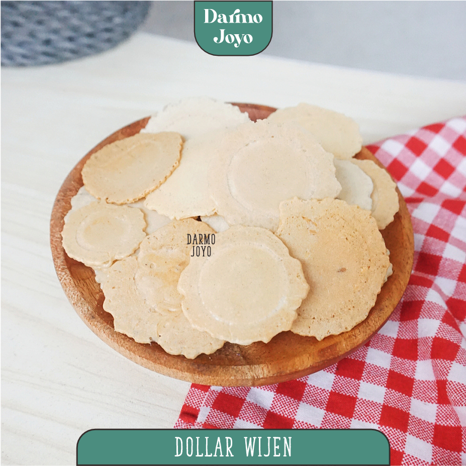 

Dollar Wijen 125gr Kue Opak Dolar Simping - DARMO CAMILAN