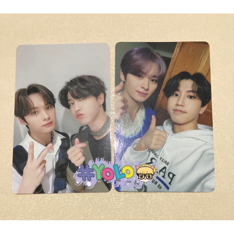 Stray Kids Minsung Minho Jisung fc the sound circus photocard