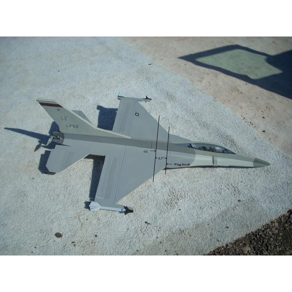 F-16 Fighting Falcon jet aeromodelling RC Plane wayang (1 meter)
