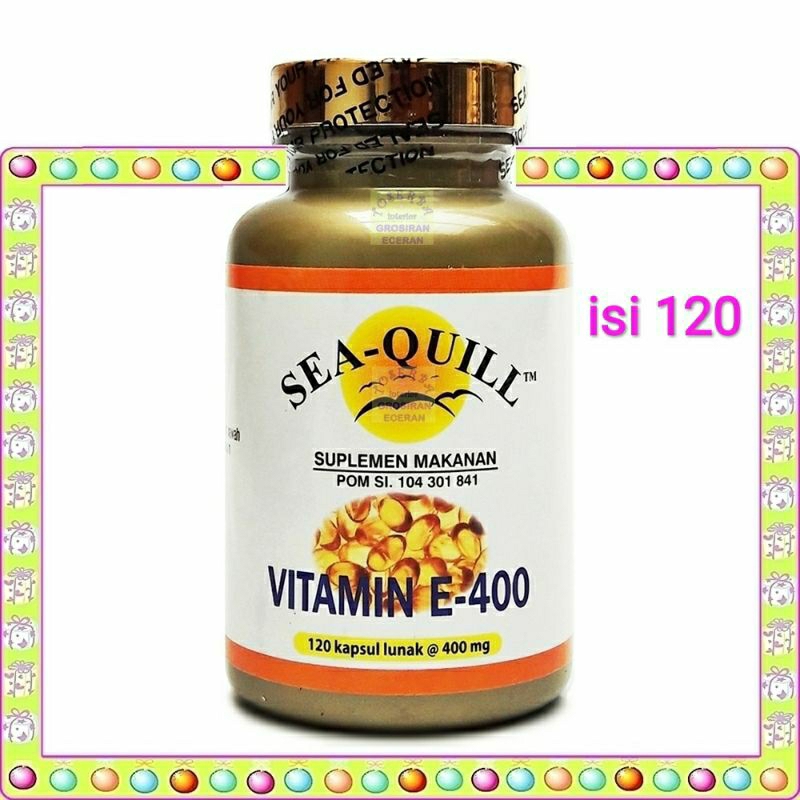 Sea quill Vitamin E 400  - Vitamin E 400 - Sea Quill Vitamin E 120 - Sea Quill Vitamin E 60 - Sea Qu