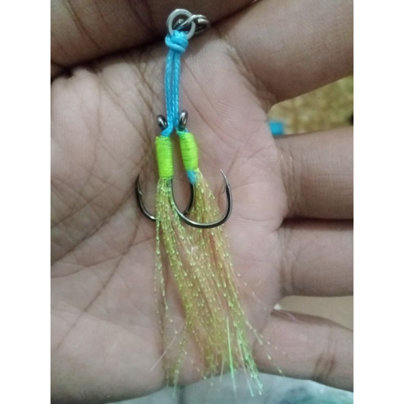 Assist hook untuk jig 30-40 gram chinu