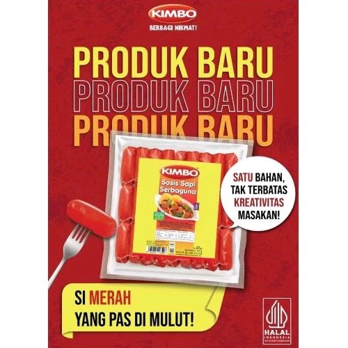 

Sosis Kimbo Cocktail Merah/Sosis Merah/Sosis Sapi Cocktail/Sosis Sapi/Sosis Kimbo Cocktail