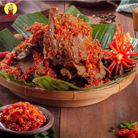 

12.12 Mamafuji - Dendeng Balado Kering Pedas Kriuk murah