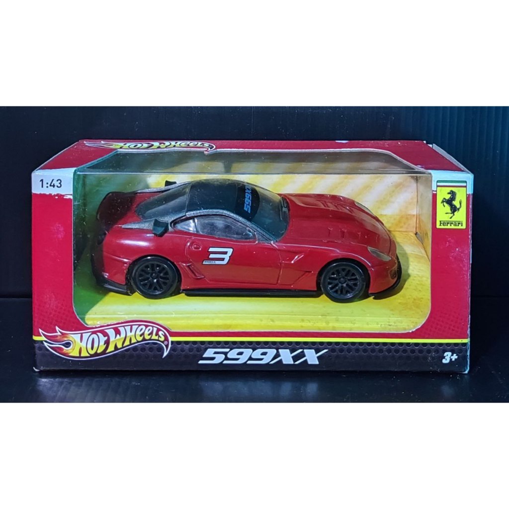 Hot Wheels Ferrari 599XX Red 1:43