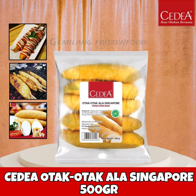 

CEDEA OTAK-OTAK ALA SINGAPORE KEMASAN 500GR