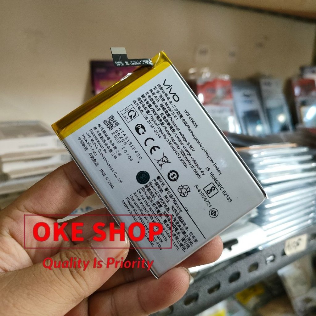 Baterai Vivo Y71 1724 Original Model B-E1 Batre Batrai Battery Tanam Vivo 1724 BE1