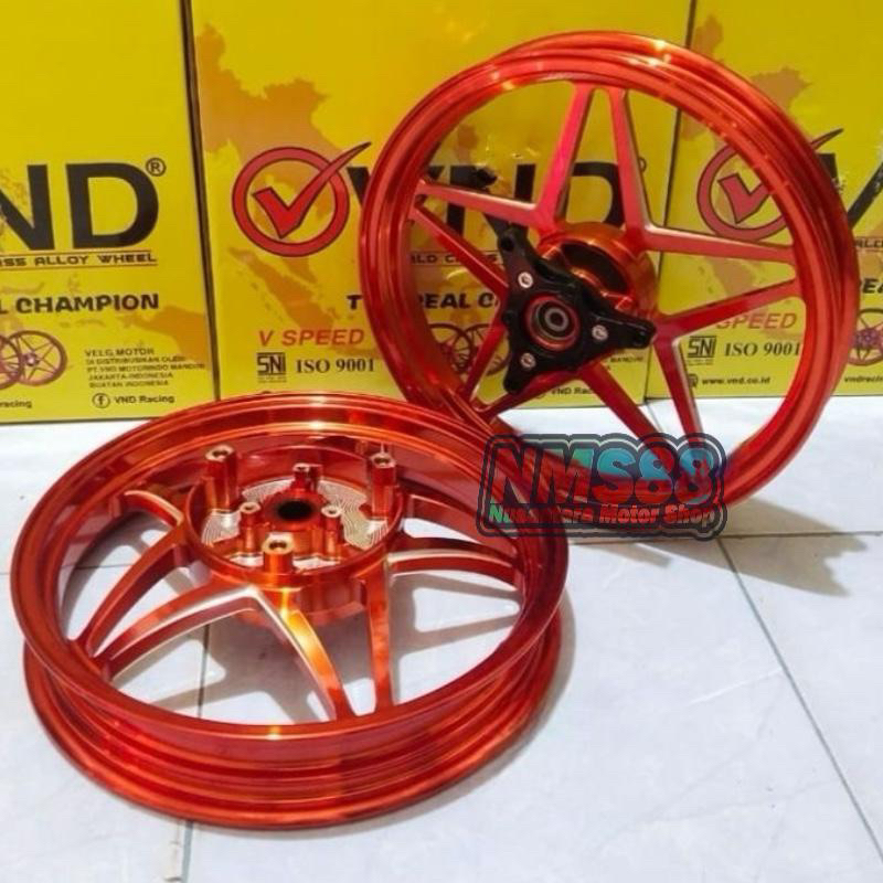VND Velg Racing VND V Speed V1 New Nmax Nmax old Velg VND V Speed Yamaha Nmax New Nmax lama Pelak Ve