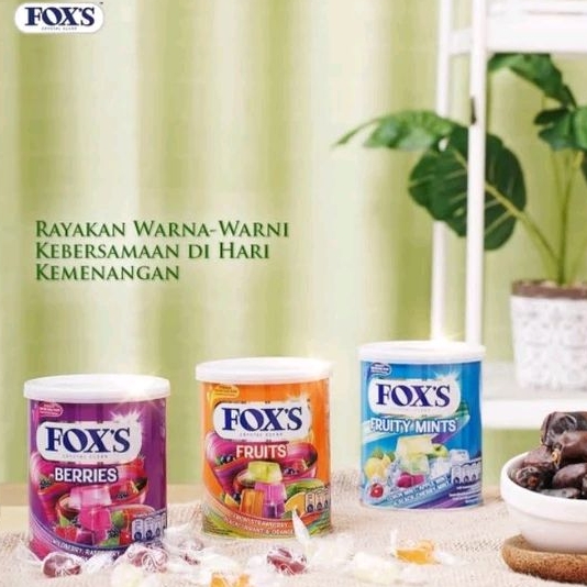 

Permen Fox's Kaleng 180gr