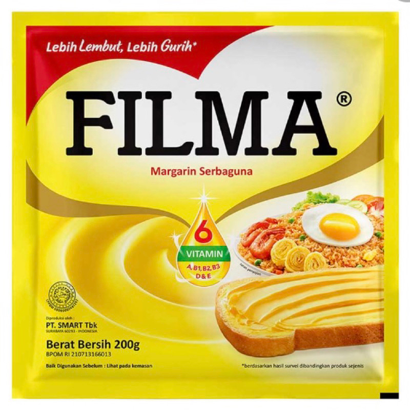 

FILMA Margarin Serbaguna 200gr Mentega Sachet