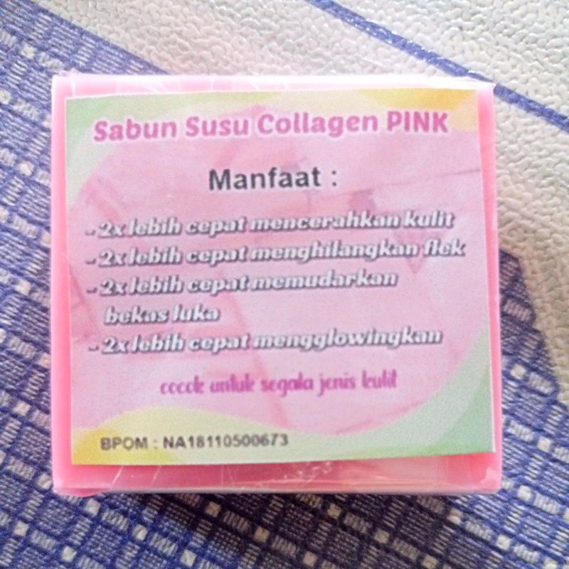 Sabun susu collagen viral / Sabun susu collagen pink