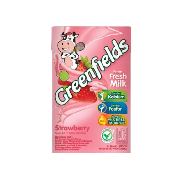 

GREENFIELDS UHT STRAWBERRY 105ML