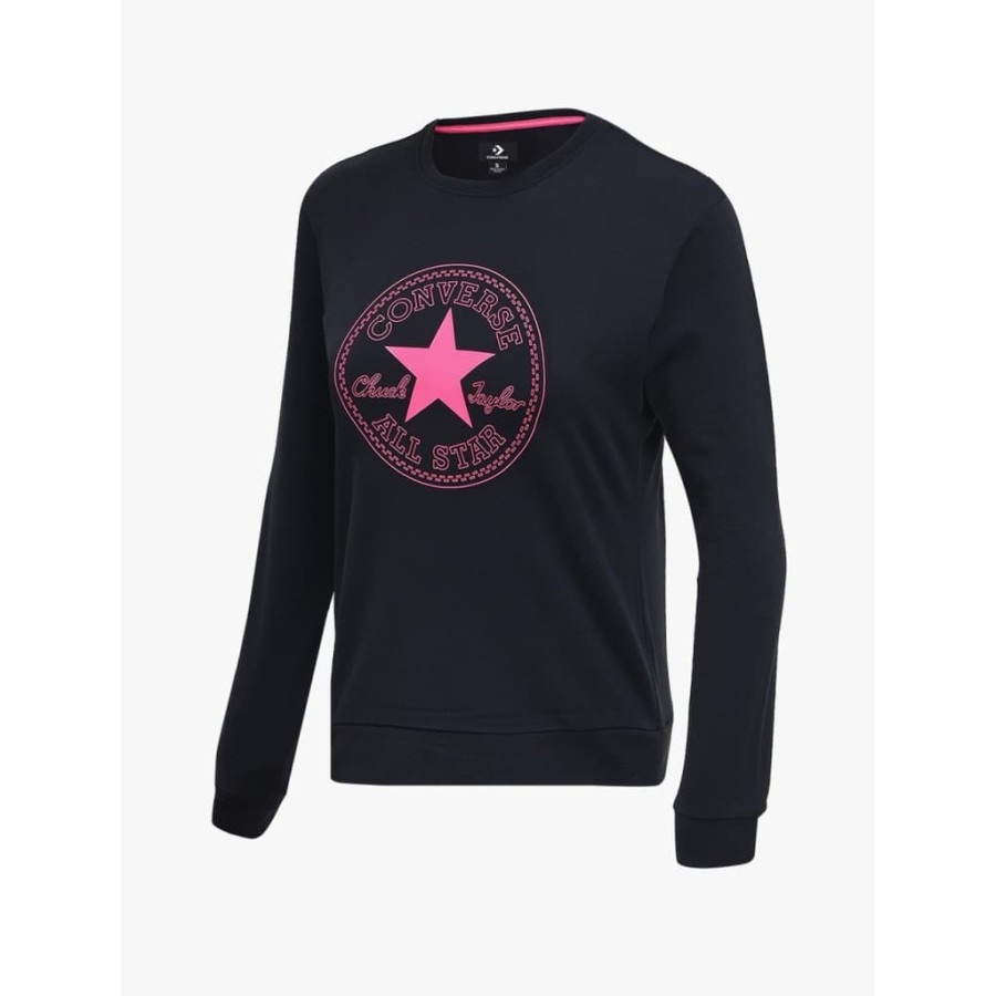 SPORT STATION - CONVERSE CHUCK PATCH SWEATER WANITA WITH TAG