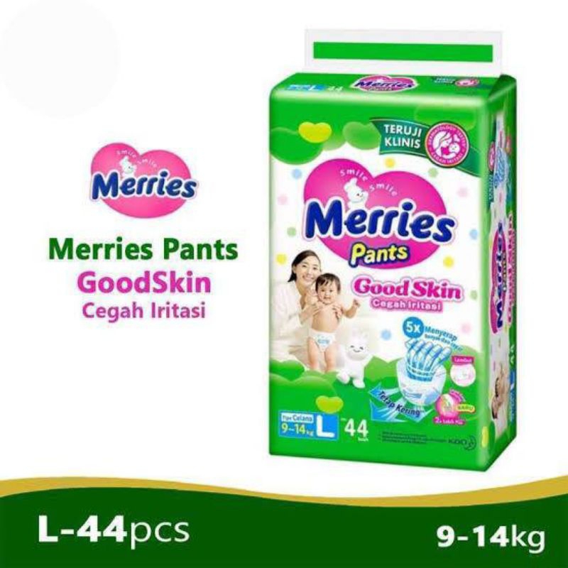 MERRIES JUMBO L44 | PAMPERS JUMBO MERRIES L44