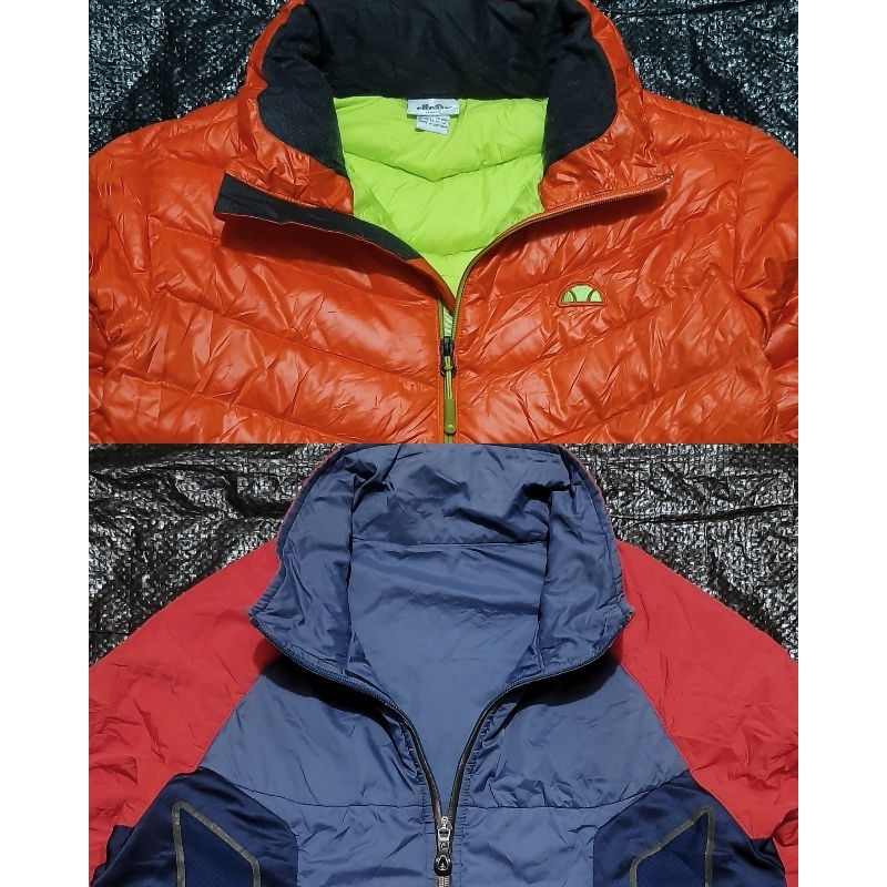 Jaket Bulu Angsa ELLESSE HEAD size M Bulang Ultralight Down Outdoor Gunung Motor