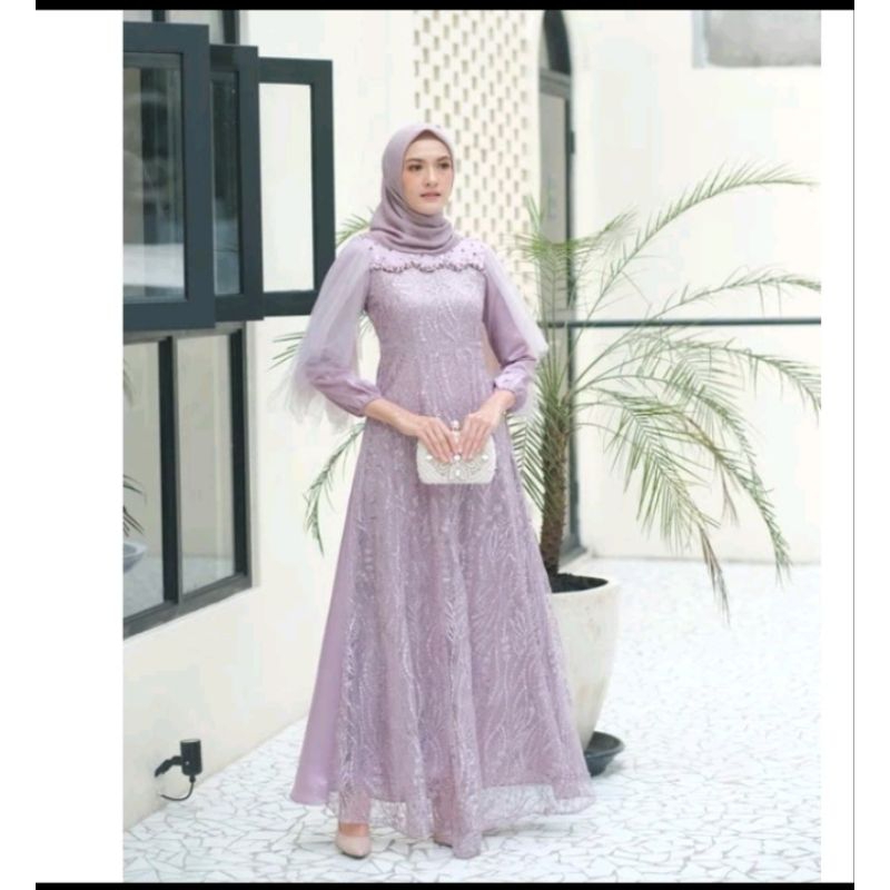 GAMIS BRUKAT LUCIA DRESS