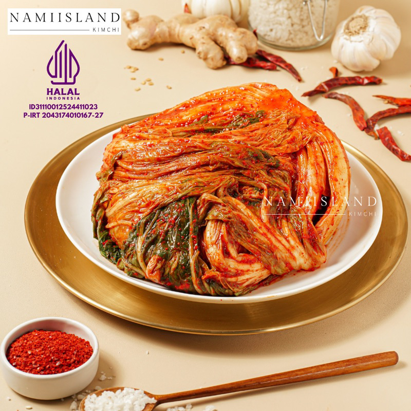 

KIMCHI SAWI FRESH HALAL 1kg by Namiisland