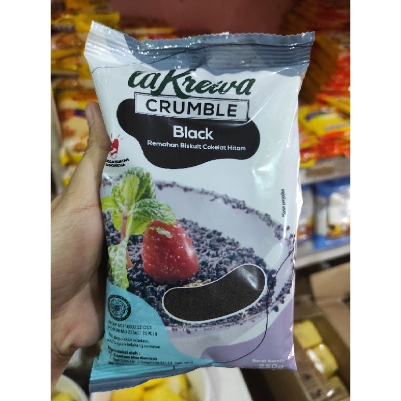 

la kreiva crumble black 250gr