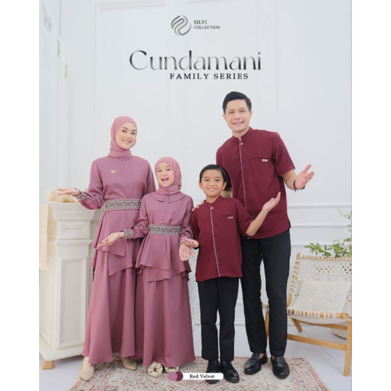 Sarimbit Keluarga. Sarimbit Lebaran. Sarimbit Cundamani - Silvi Collection (PRE ORDER)