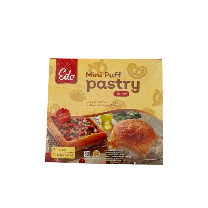 

Edo Mini Puff Pastry Sheet 375gr