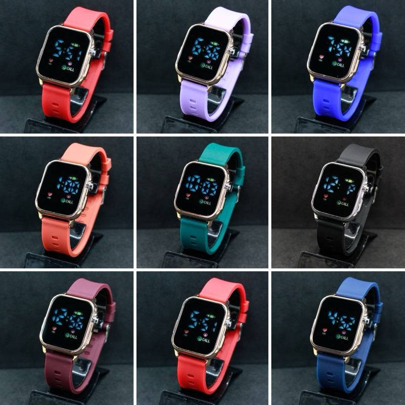 JAM TANGAN WANITA DIGITAL JINSHENGSI LED WATCH ORIGINAL