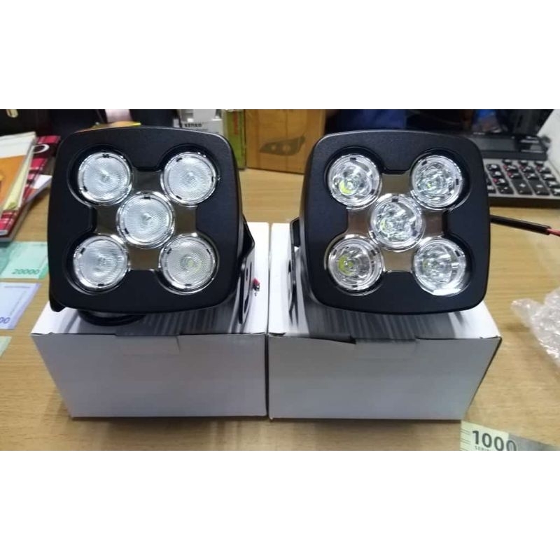 Lampu tembak spor work lamp 50.watt 5.Led 1Led 10.watt.12V/36V.off road