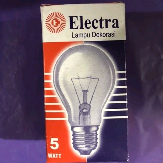 LAMPU ELECTRA 5 WATT KUNING AYAM