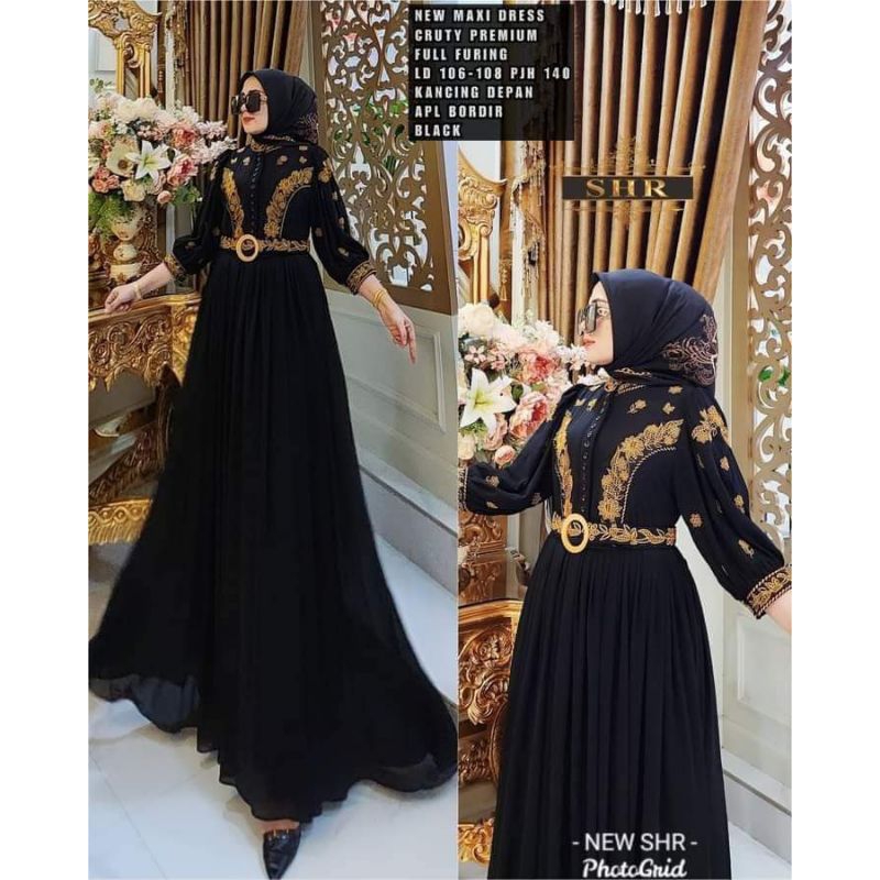 MIDI DRESS /GAMIS BY SHR ORIGINAL