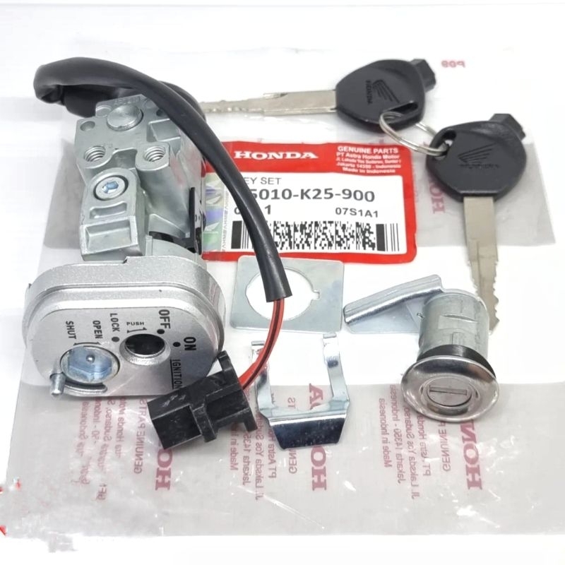 Kunci Kontak Set + Kunci Jok Beat Fi 2013-2016 K25