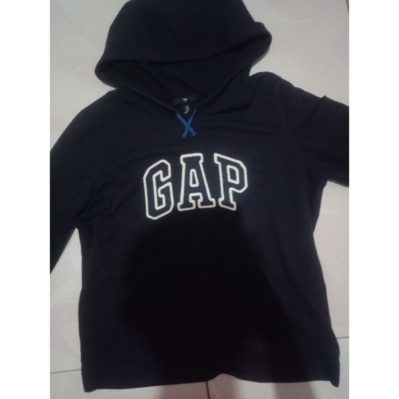 hoodie Gap biru navy