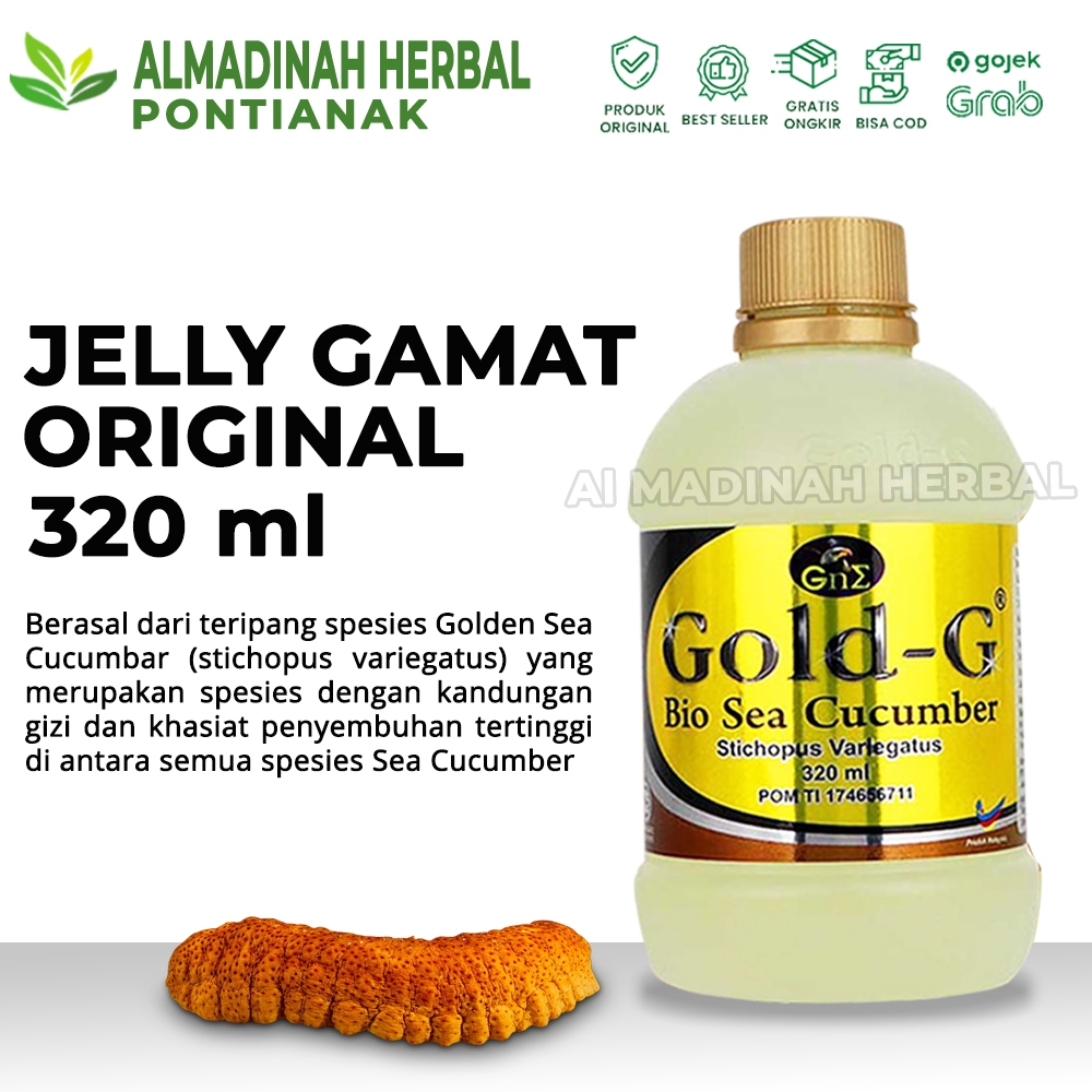 

Jelly Gamat Emas Gold-G Sea Cucumber | teripang emas