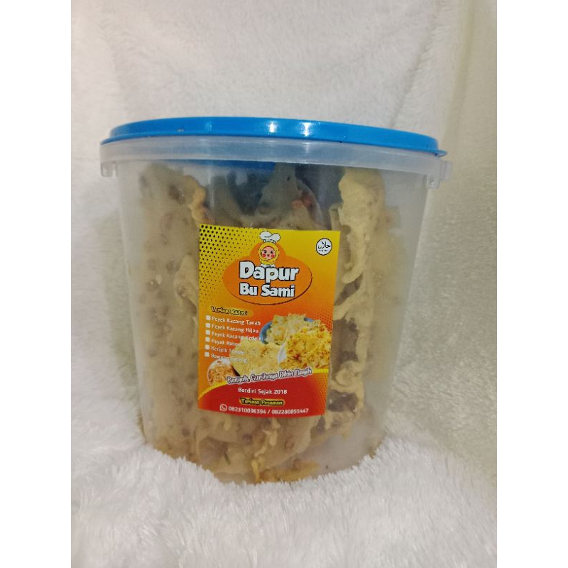 

Peyek Kacang Kedelai Toples 5 Liter