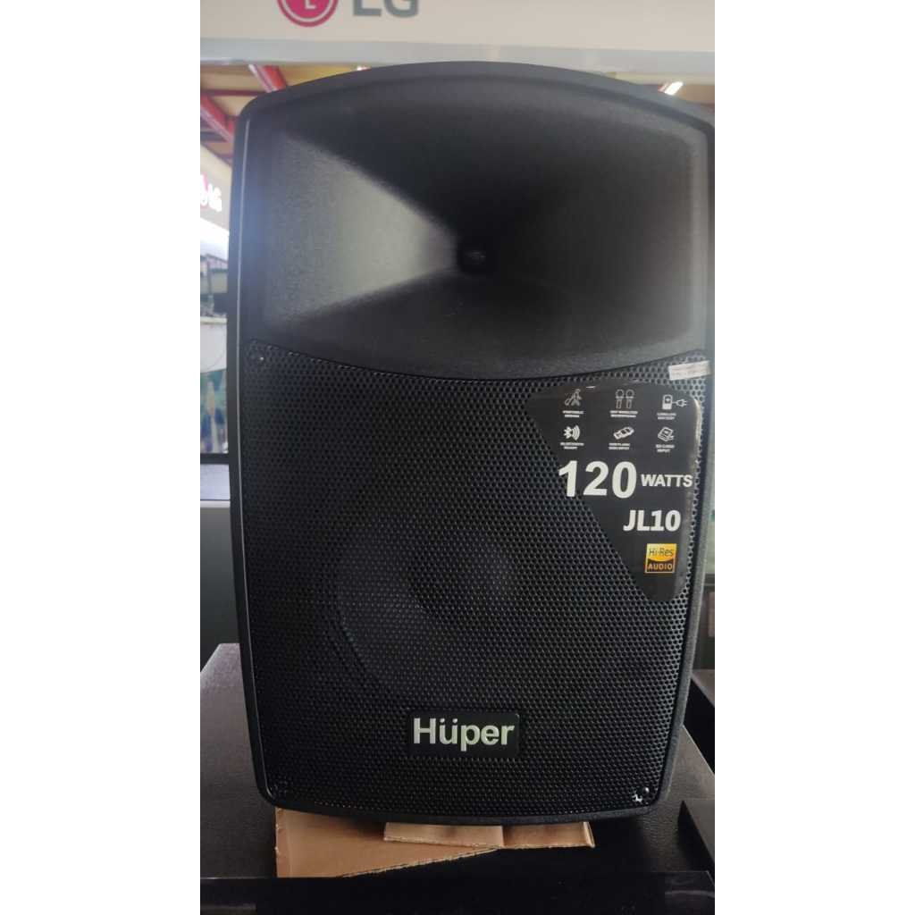 speaker huper 120 watt jl 10 / Speaker Portable Huper JL10 JL-10 JL 10 120 Watts Original