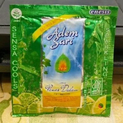 

ADEM SARI 1 SACHET UNTUK PANAS DALAM SACHET / PEREDA PANAS DALAM ADEM SARI