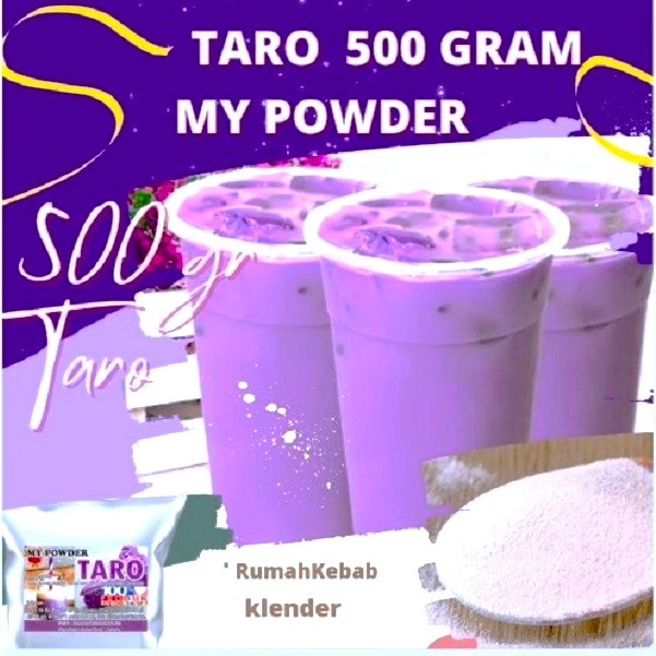 

Bubuk Minuman Taro 500gr || Taro Powder - 500 gram