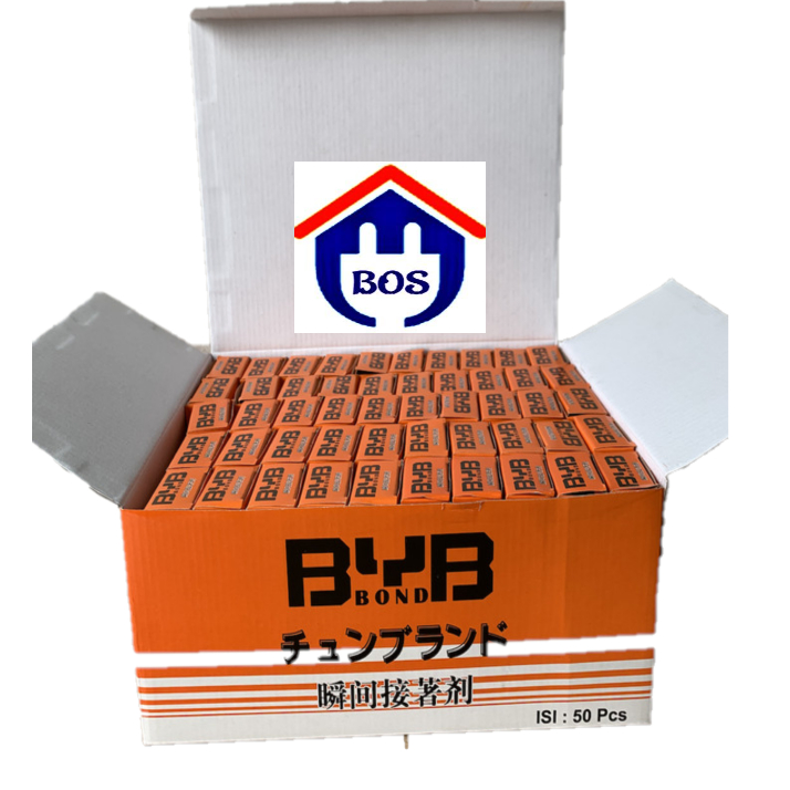

Lem Korea BYB Bond 1 Box isi 50 pcs ( ORIGINAL )