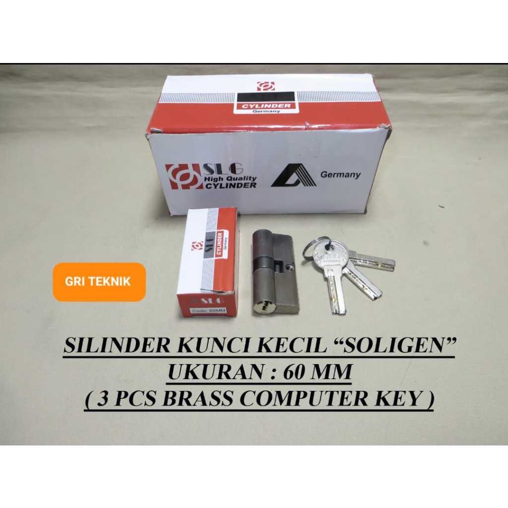 SILINDER KUNCI KECIL SLG GERMANY / ANAK KUNCI KECIL / SILINDER COMPUTER KEY SOLIGEN
