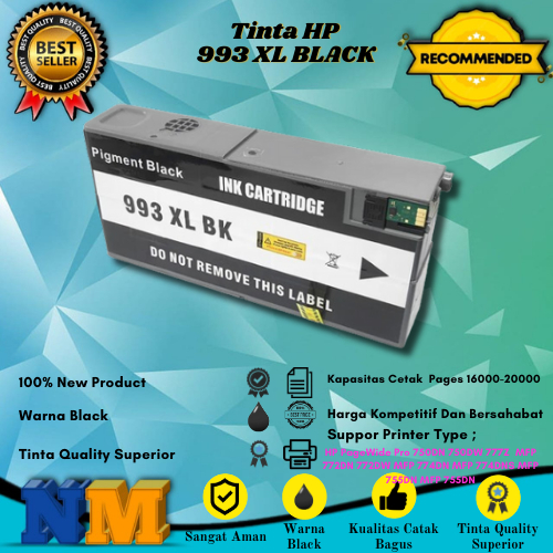 Cartridge Tinta Compatible HP 993X 993XL Printer 50DN 750DW 777Z etc